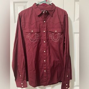 NWT True Religion women’s size M shirt